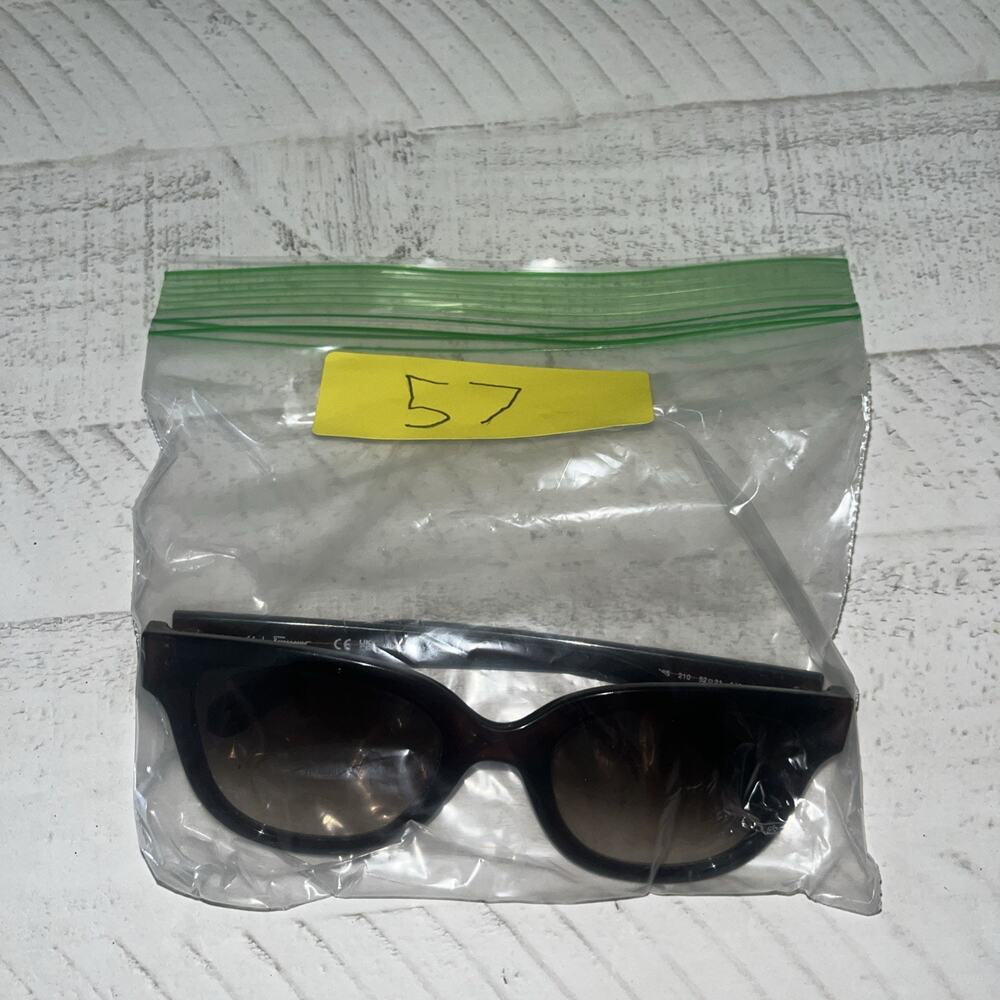 Salvatore Ferragamo SF1066S 210 Transparent Dark Brown Sunglasses. (52-21 140) 2 - Picture 14 of 14